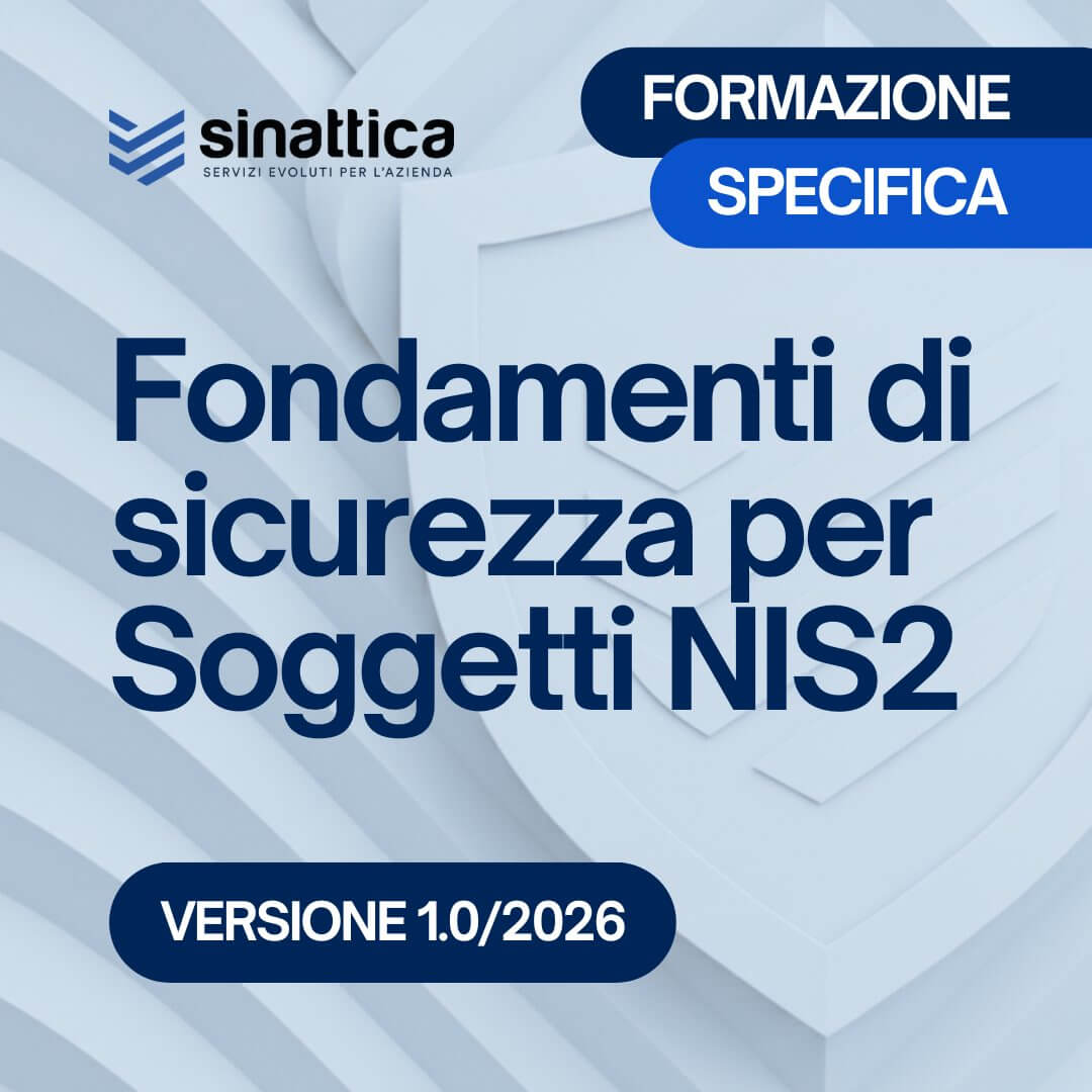 Fondamenti di sicurezza per soggetti NIS2