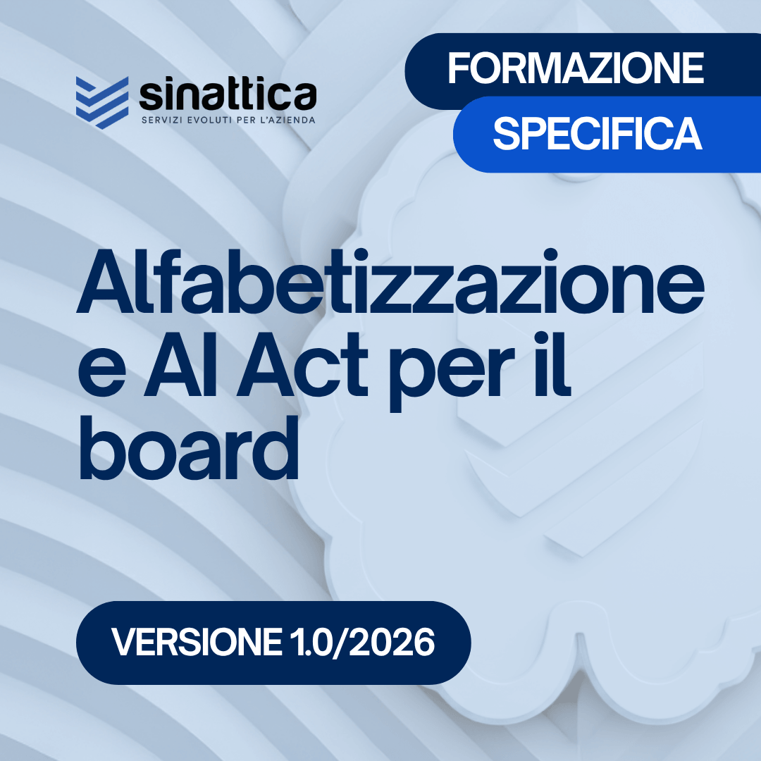 Corso alfabetizzazione intelligenza artificiale e ai act per board